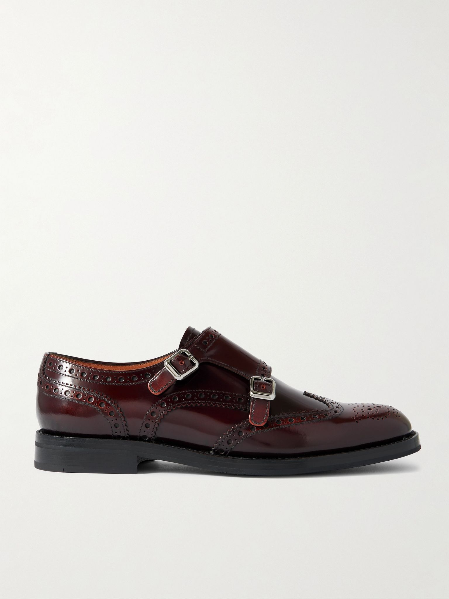 Lana R leather brogues Chocolate - 1