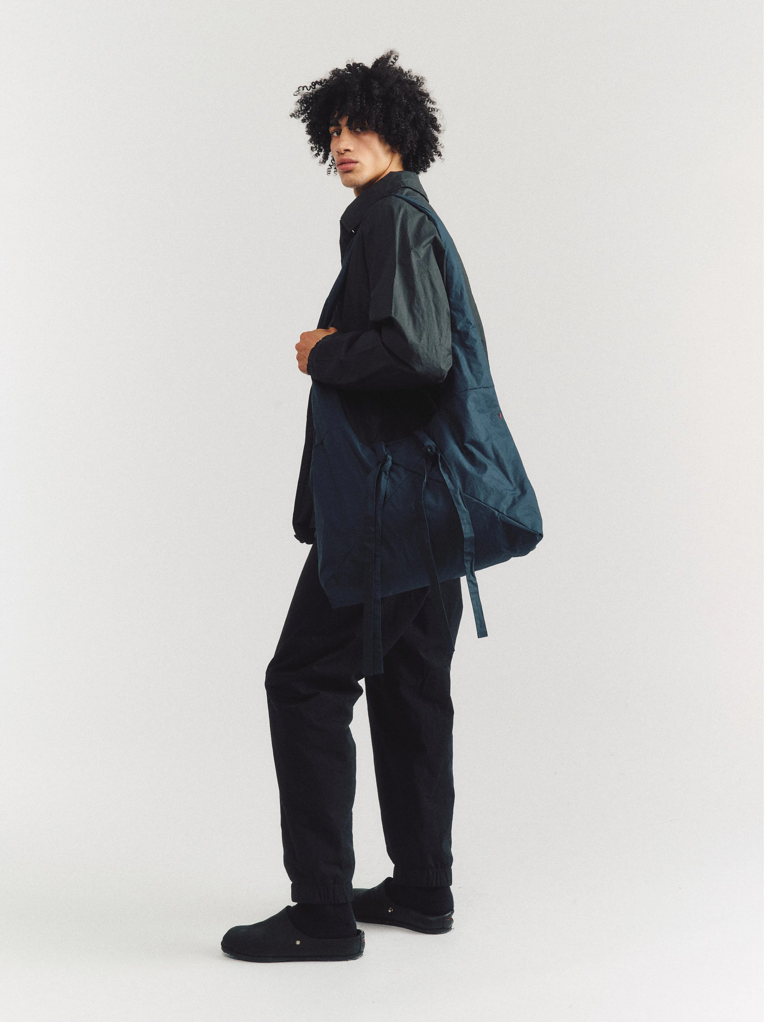 ORIGAMI BAG - PIGMENT WAX - NAVY - 1