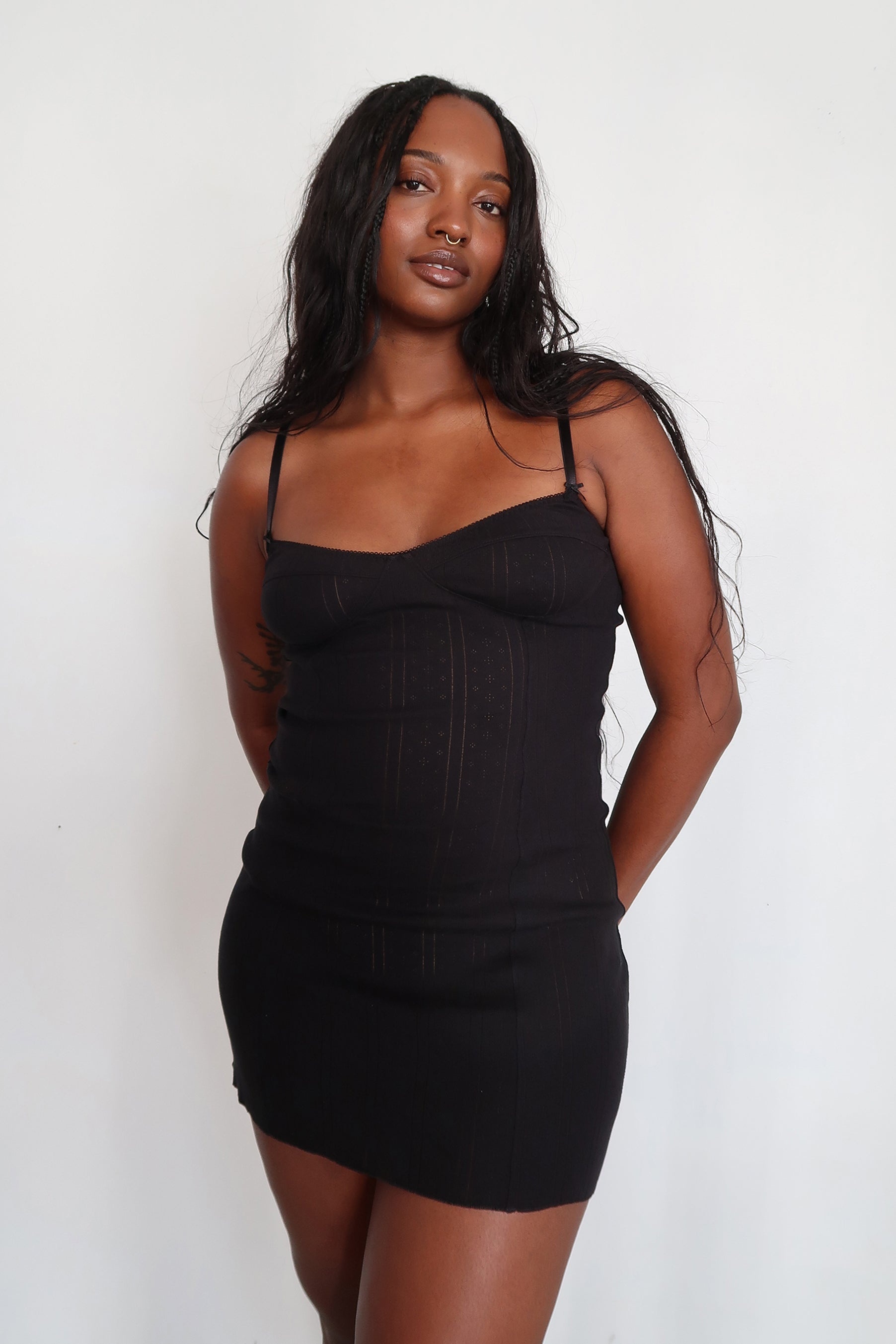 The Balconette Dress Black - 4