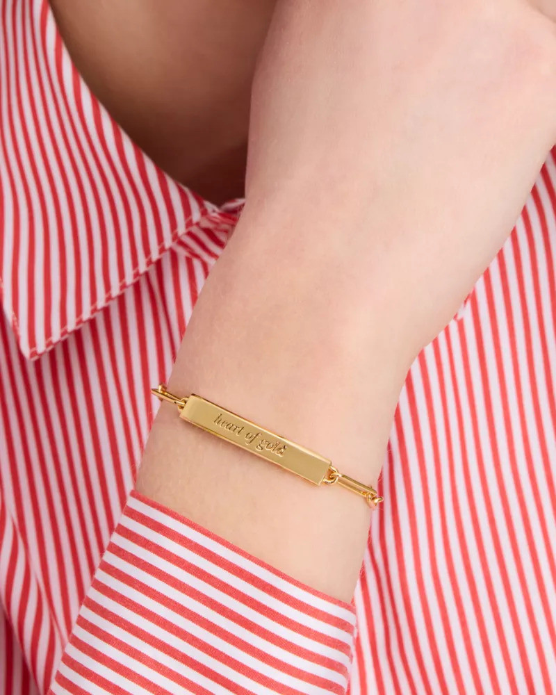 Heart Of Gold Id Bracelet 5