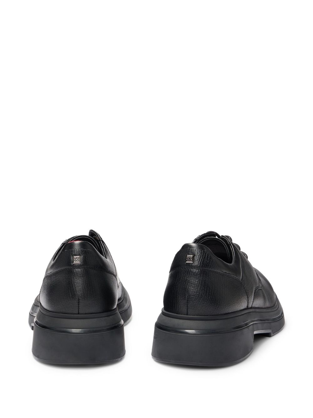 leather Derby shoes - 3