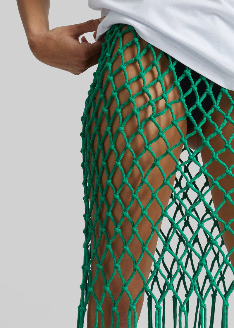 Tropea Macrame Skirt - Green 3