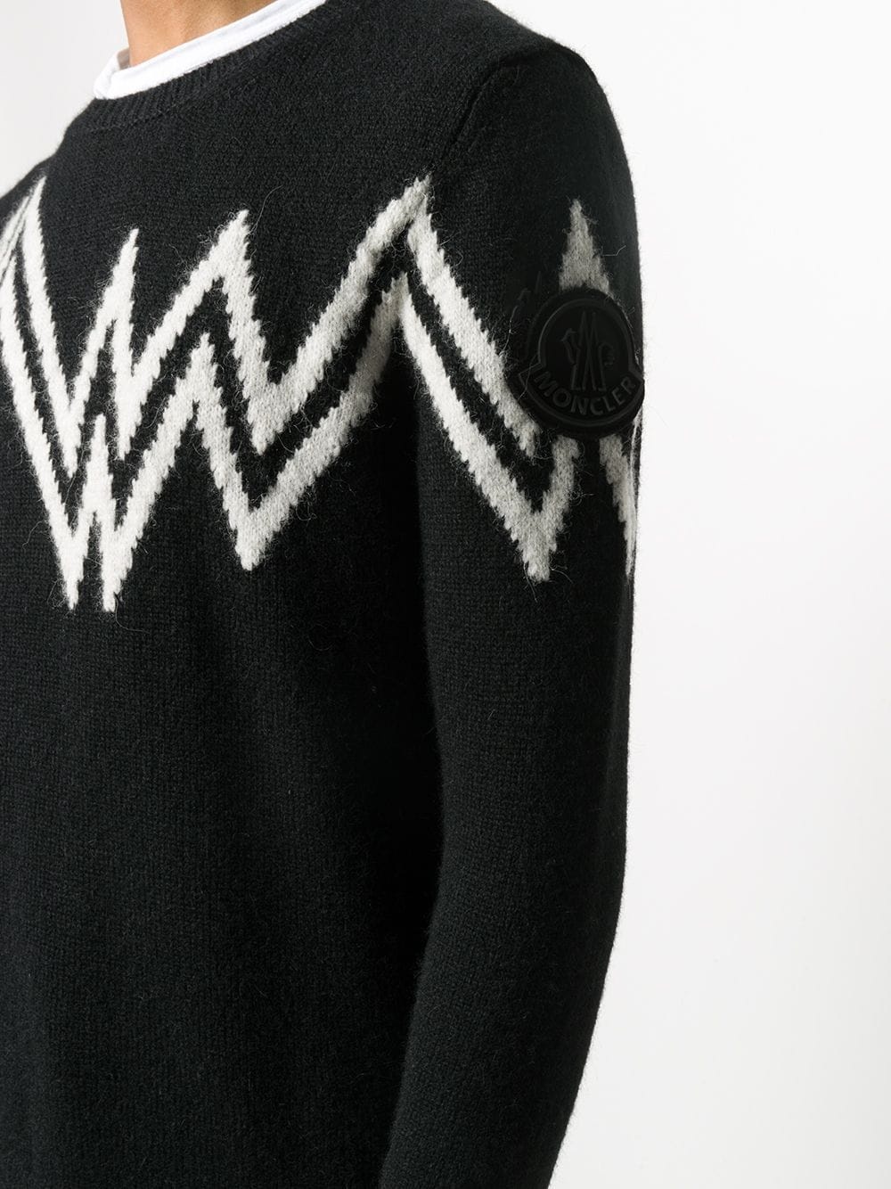 intarsia knit jumper - 5