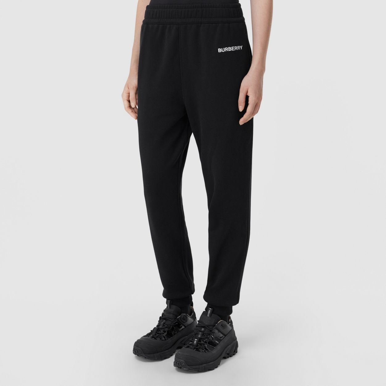 Monogram Motif Cotton Jogging Pants - 6