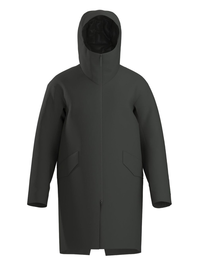 hooded coat 1
