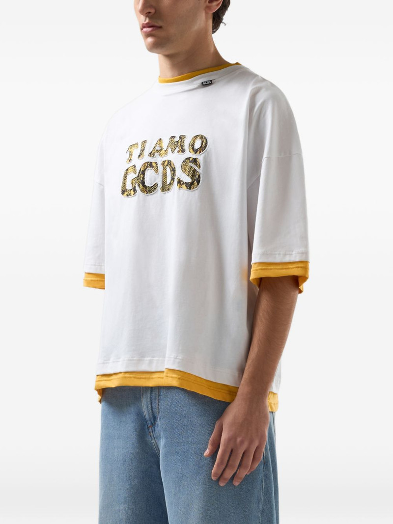 graphic crew-neck T-shirt 4