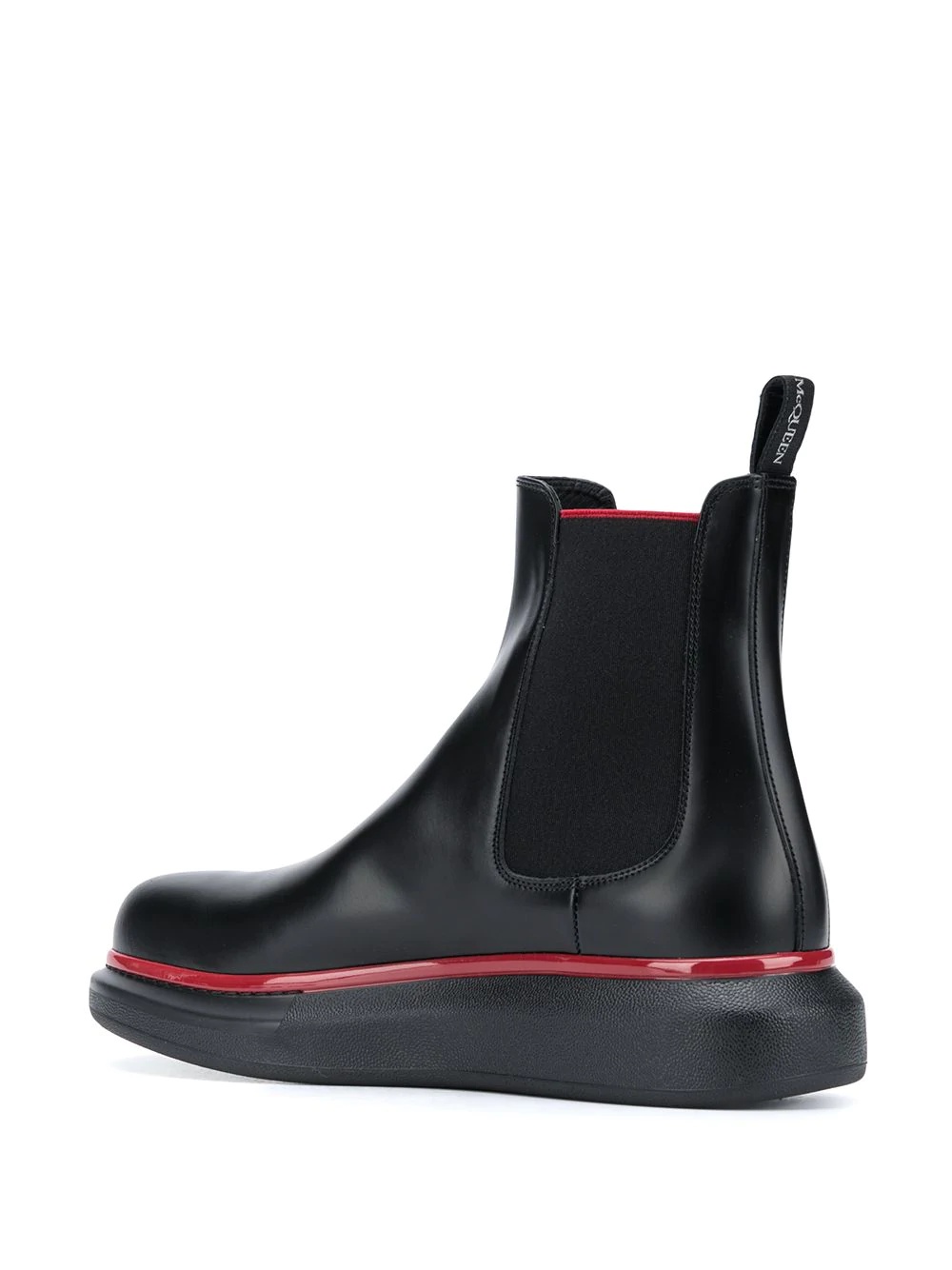 chunky sole Chelsea boots - 3