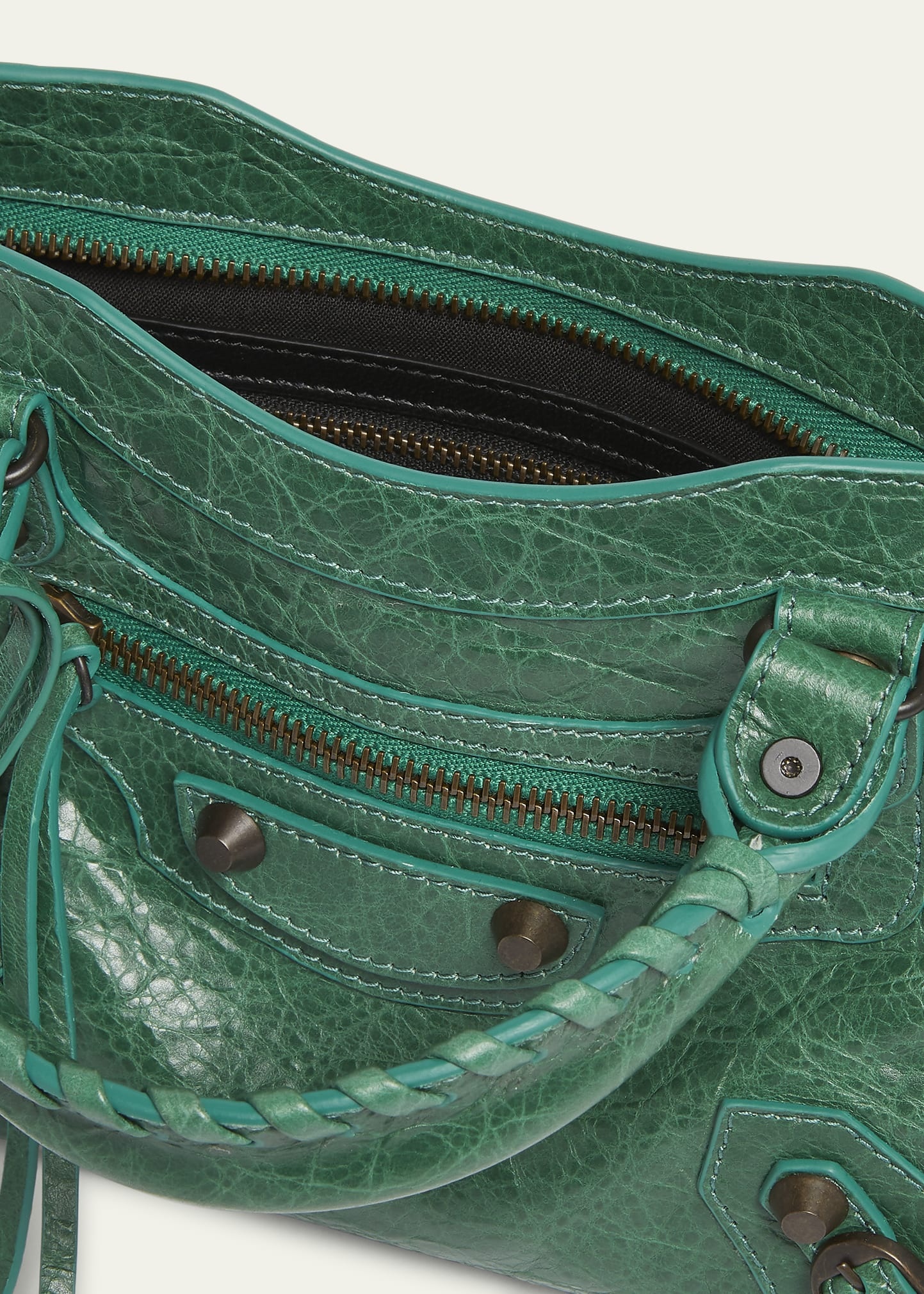 Le City Mini Leather Top-Handle Bag - 4