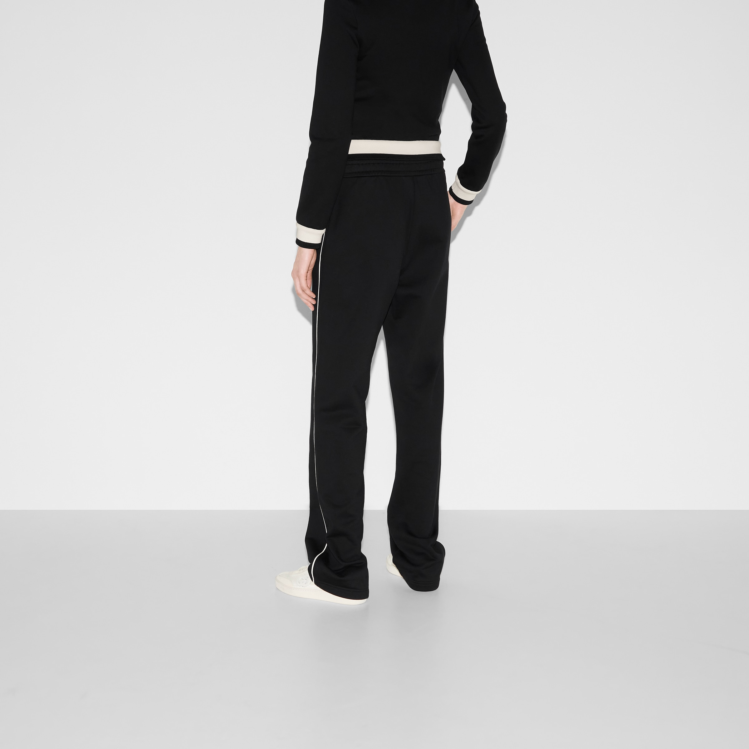 Cotton fleece jogging pant - 4