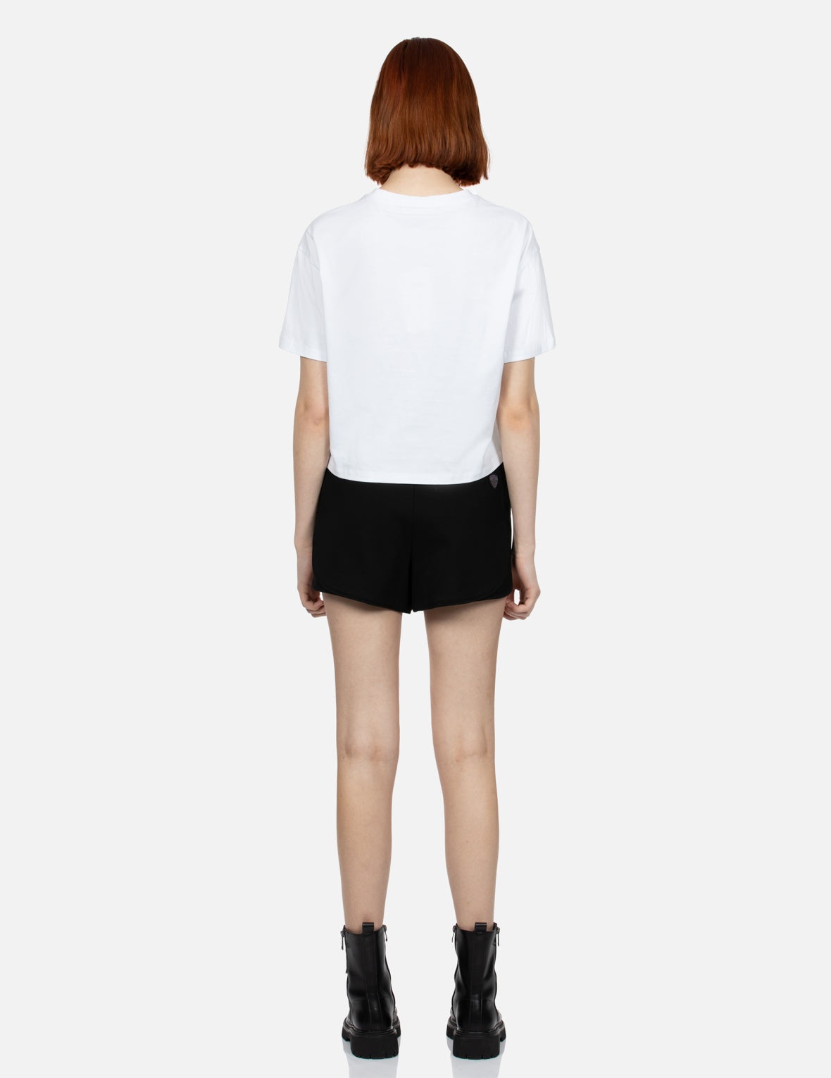 Two-Layer Elastic Waistband Regular Fit Souvenir Shorts - 6