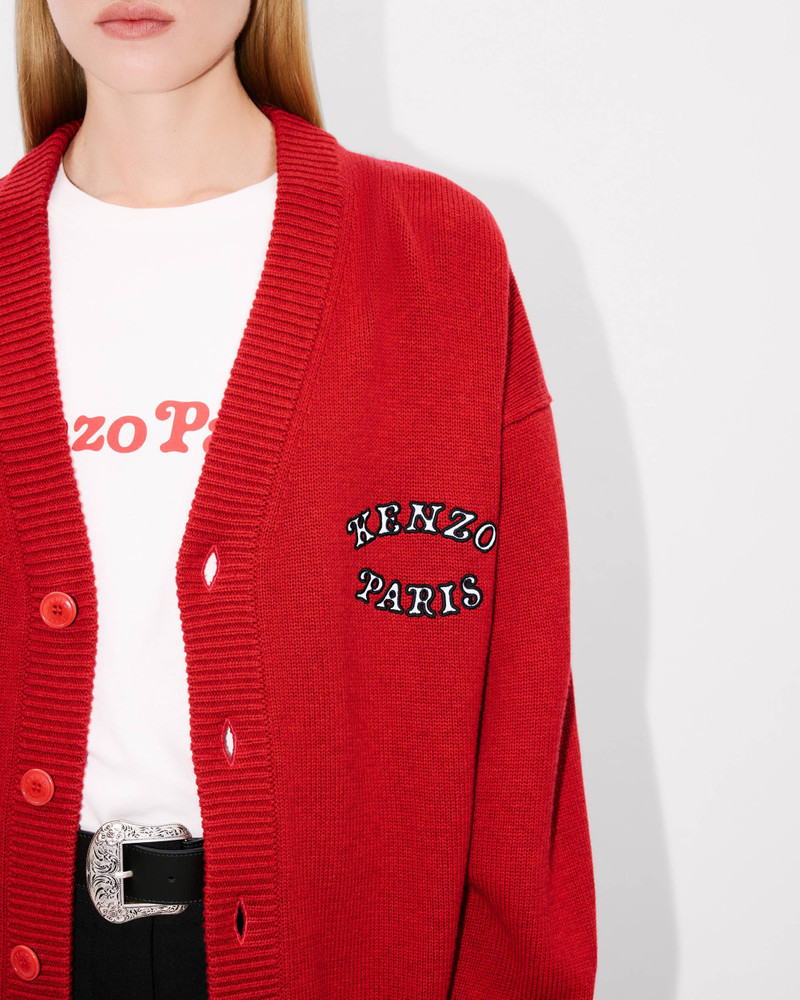 'KENZO VERDY MARKET' genderless cardigan in wool and cotton 6