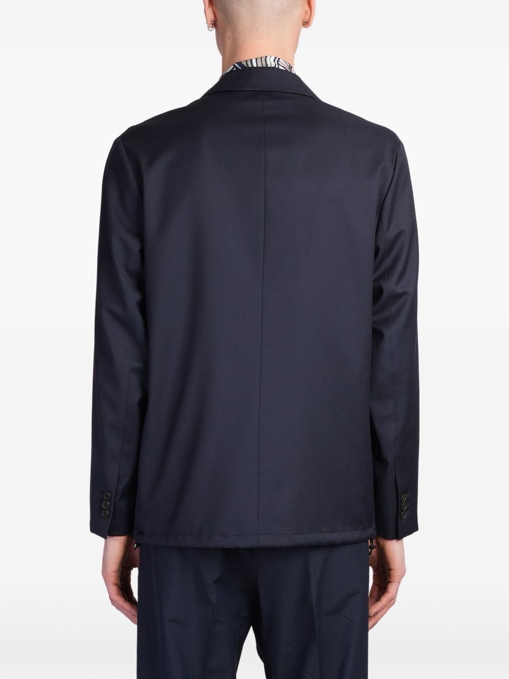 virgin wool blazer - 4
