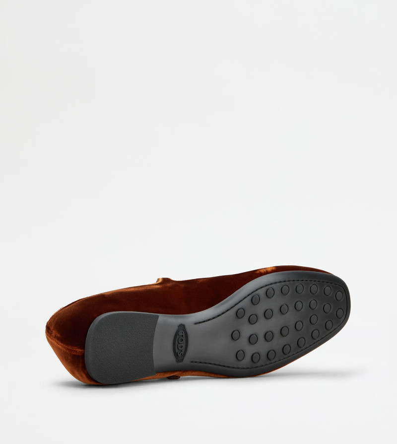 BALLERINAS IN VELVET - BROWN 4