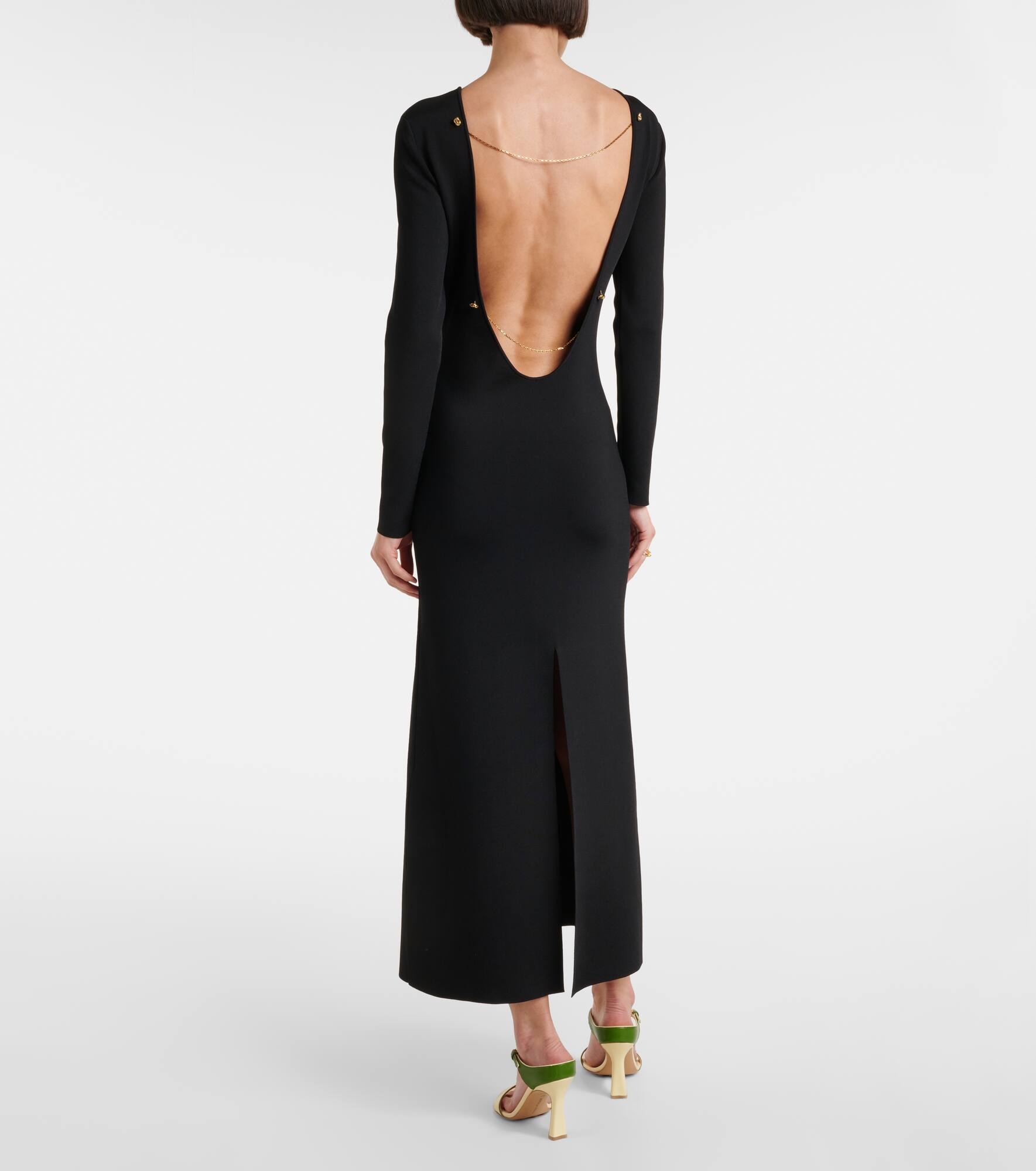 Knitted maxi dress - 3