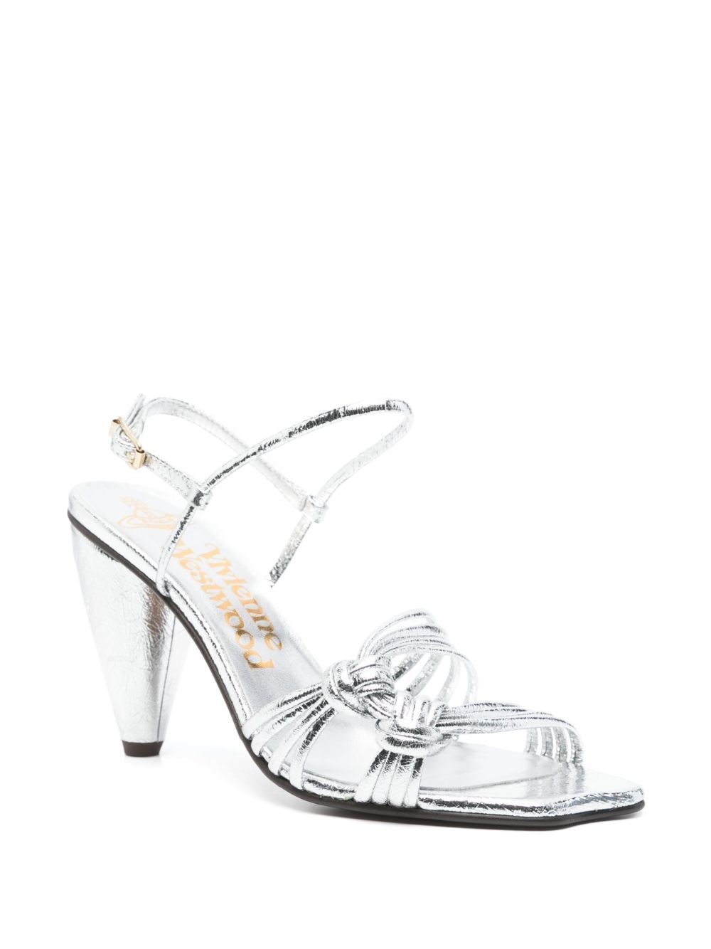 105mm knotted sandals - 2