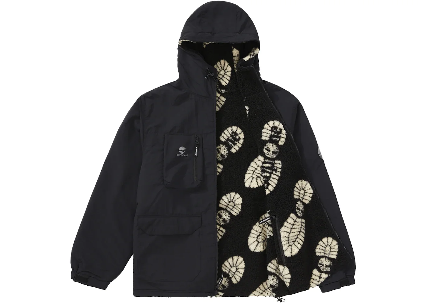 Supreme Timberland Reversible Ripstop Pant Black Men