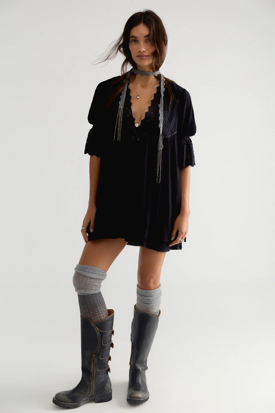 Angel Wings Mini Dress - 1