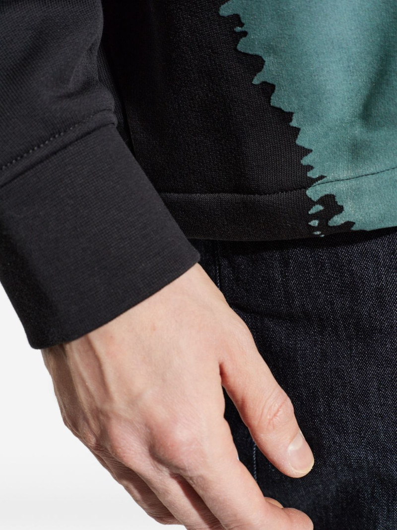 graphic-print drawstring sweatshirt 5