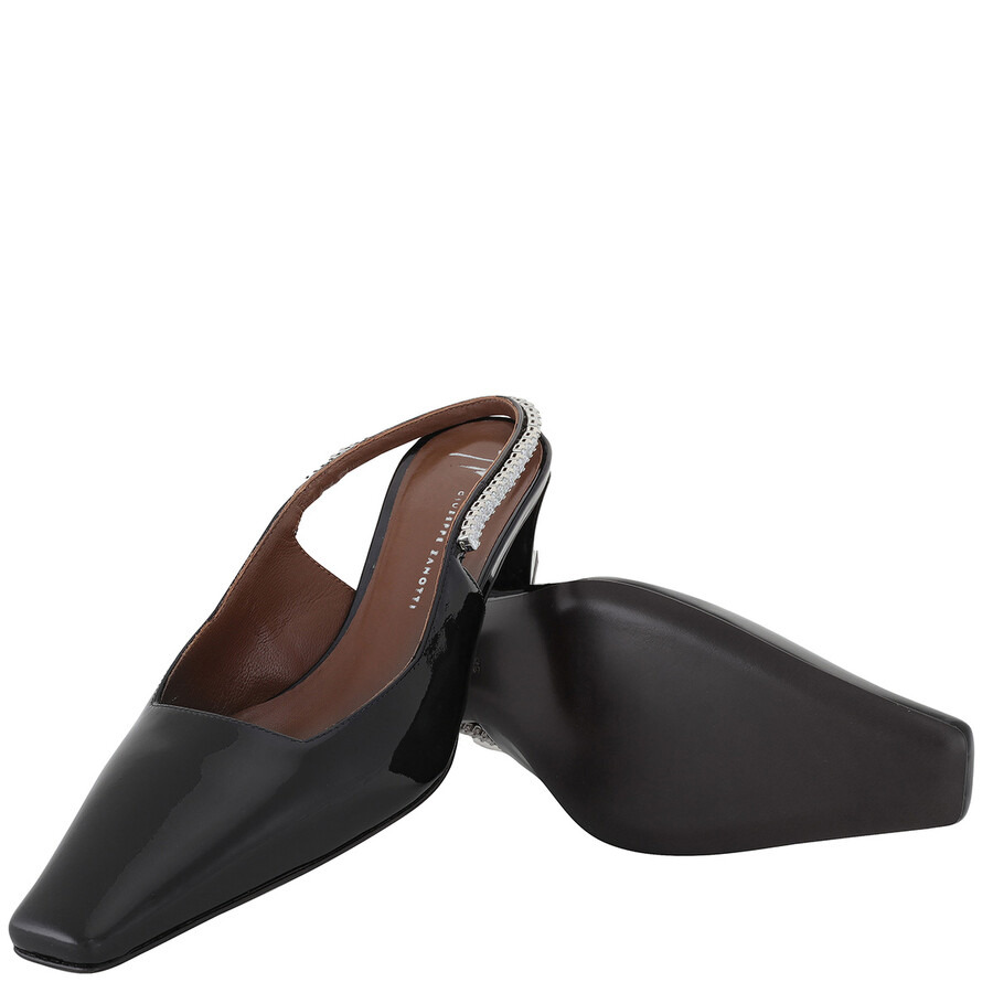 Giuseppe Zanotti Patent Brendha Crystal Slingback Pumps - 2