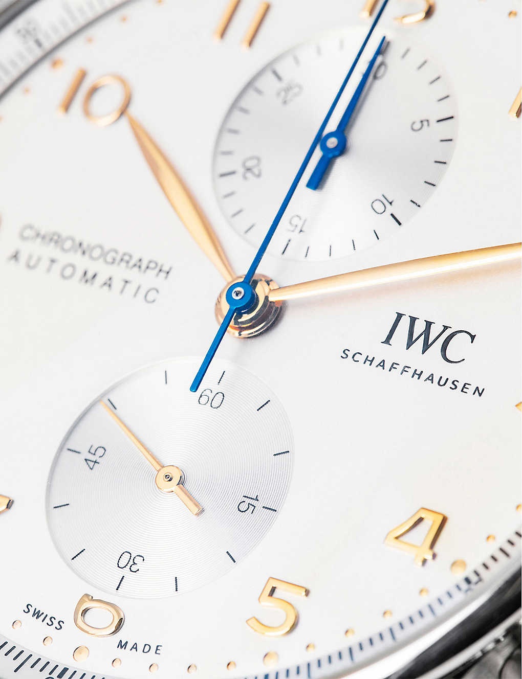 IW371604 Portugieser stainless-steel and leather automatic watch - 5