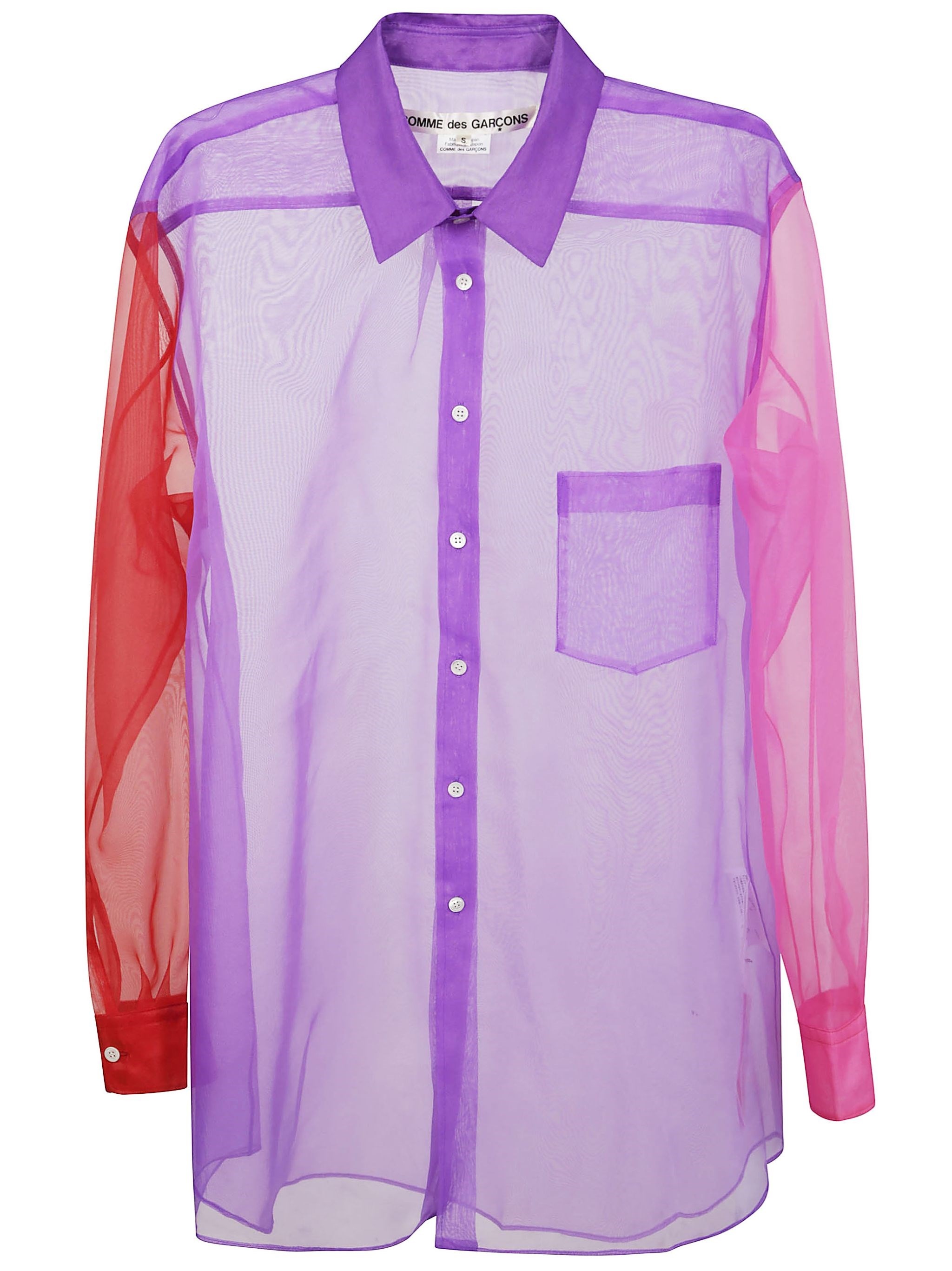 The WOMAN BLOUSE, a stunning piece from COMME DES GARCONS, showcases the brand's avant-garde approac - 1