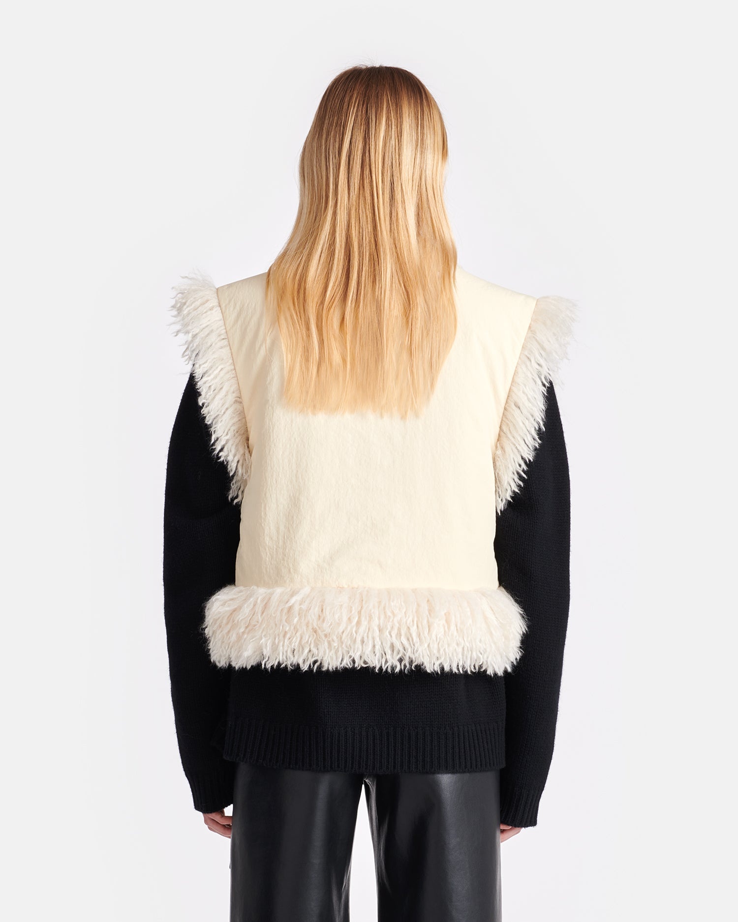 Faux Racka Fur Vest - 12