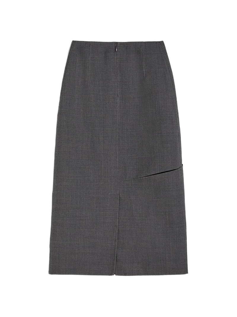 twill pencil skirt 7