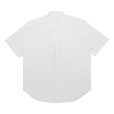 Supreme Supreme Loose Fit Short-Sleeve Oxford Shirt 'White' outlook