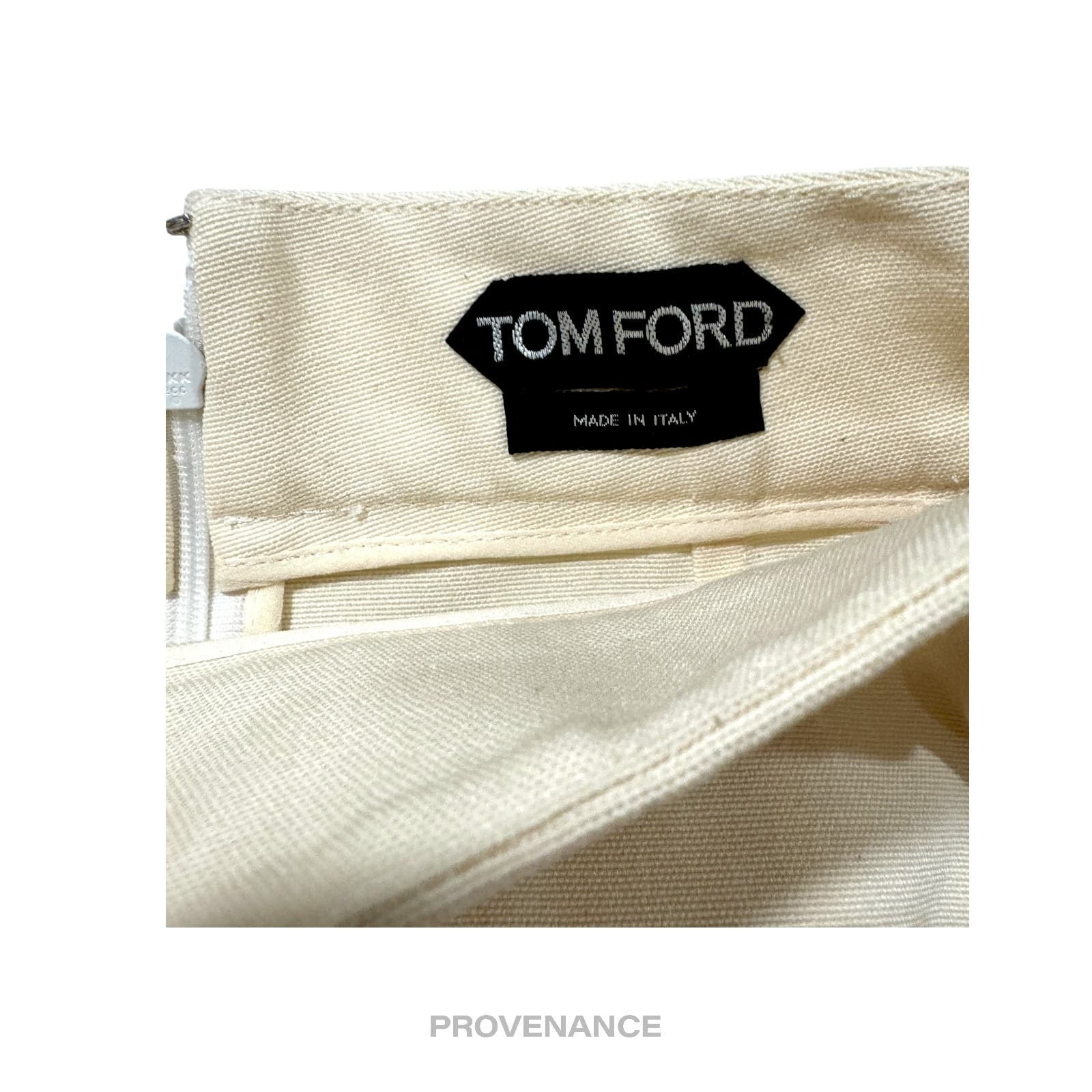 Tom Ford Silk Blend Skirt - Milk - 5