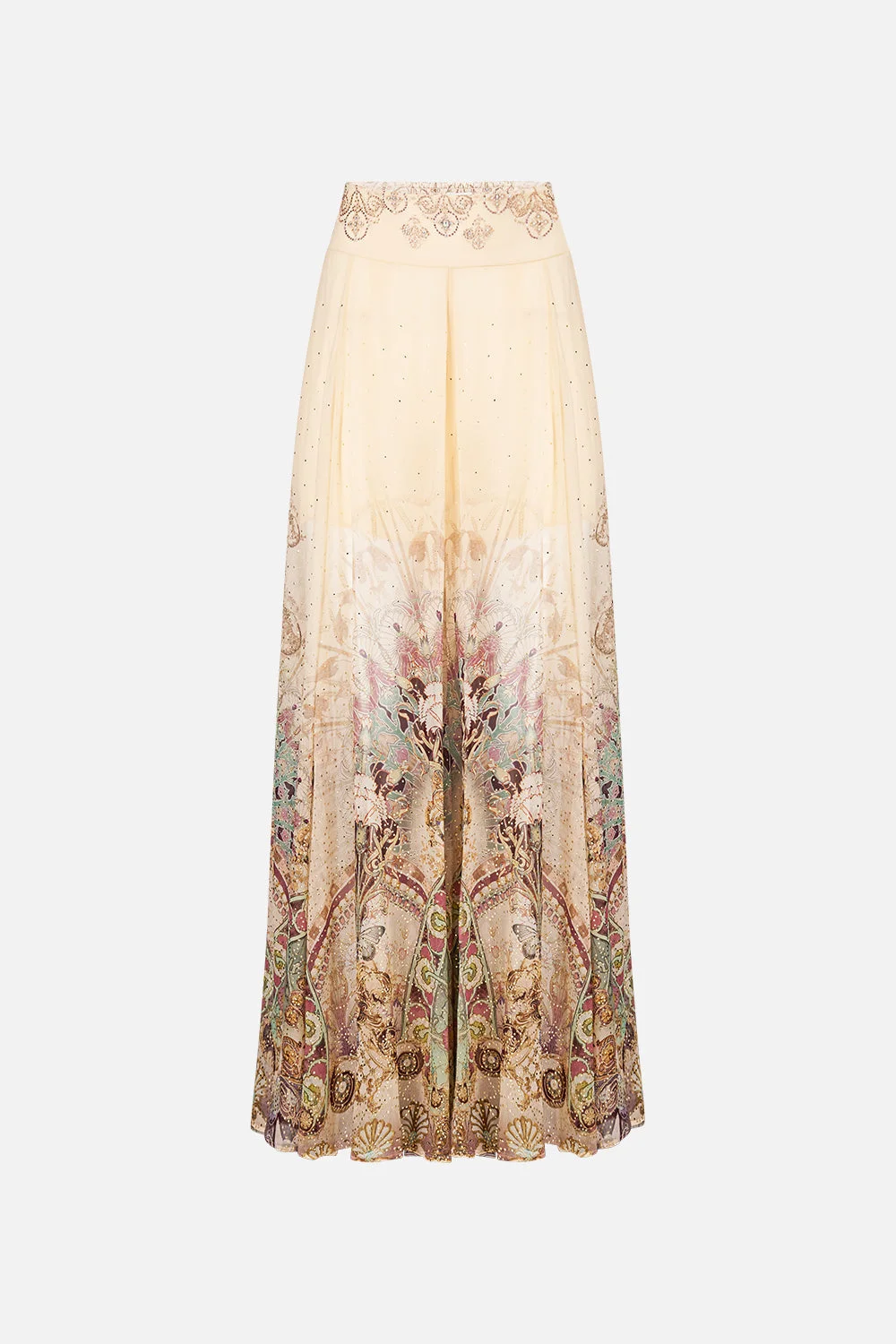 SHEER WIDE LEG PANT A MEETING OF MASTERPIECES - 1