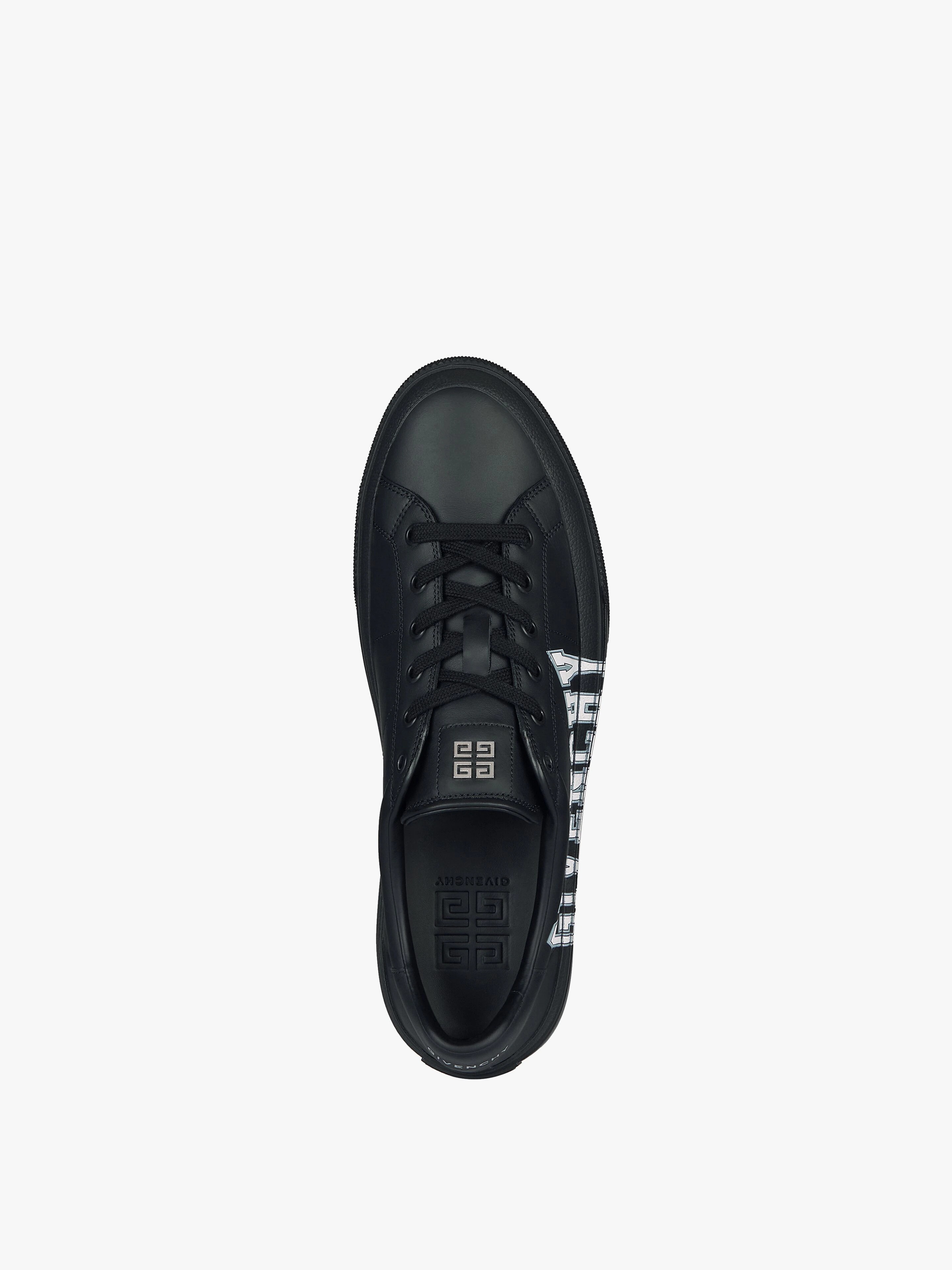 CITY SPORT SNEAKERS IN LEATHER - 4