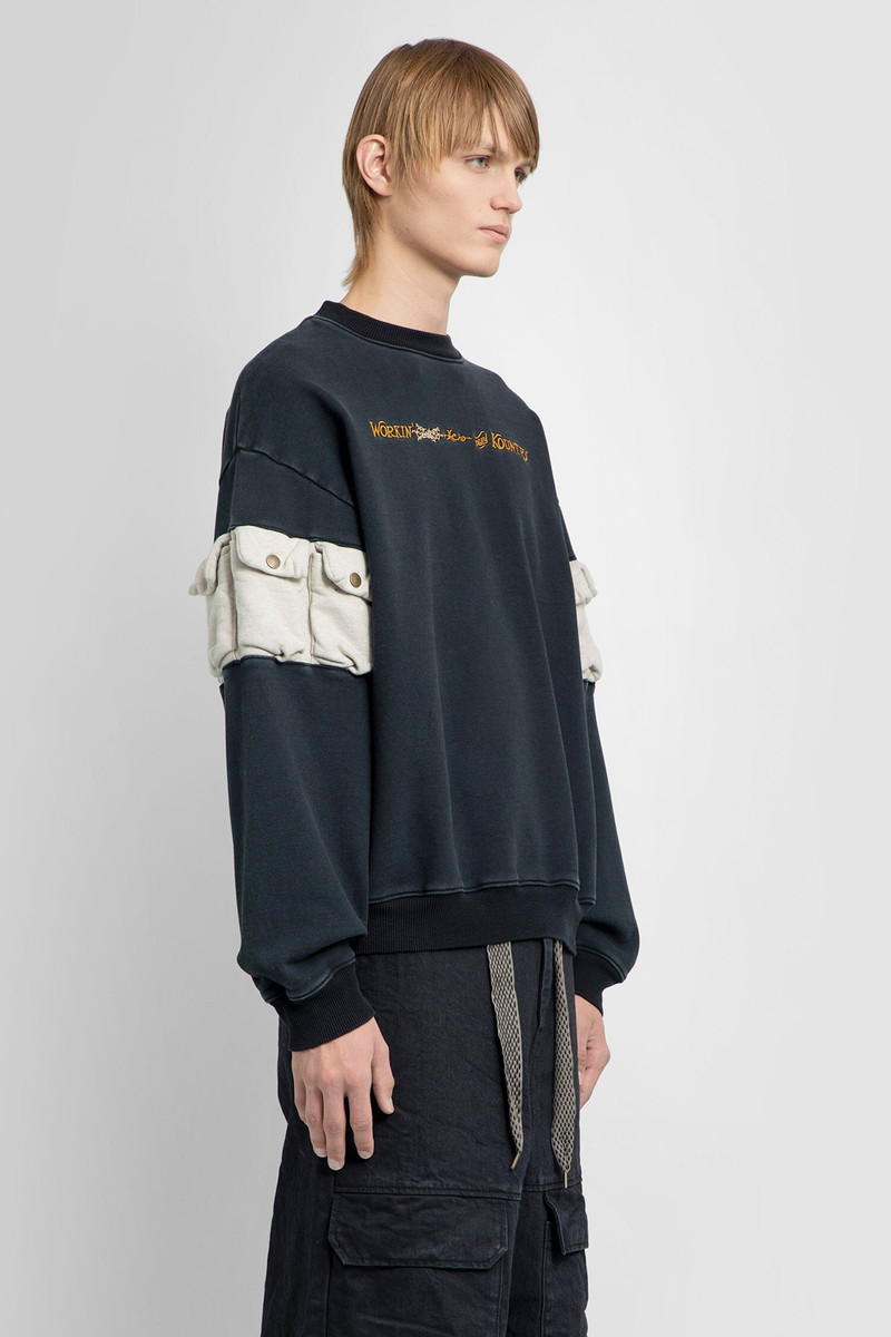 KAPITAL MAN BLACK SWEATSHIRTS 3