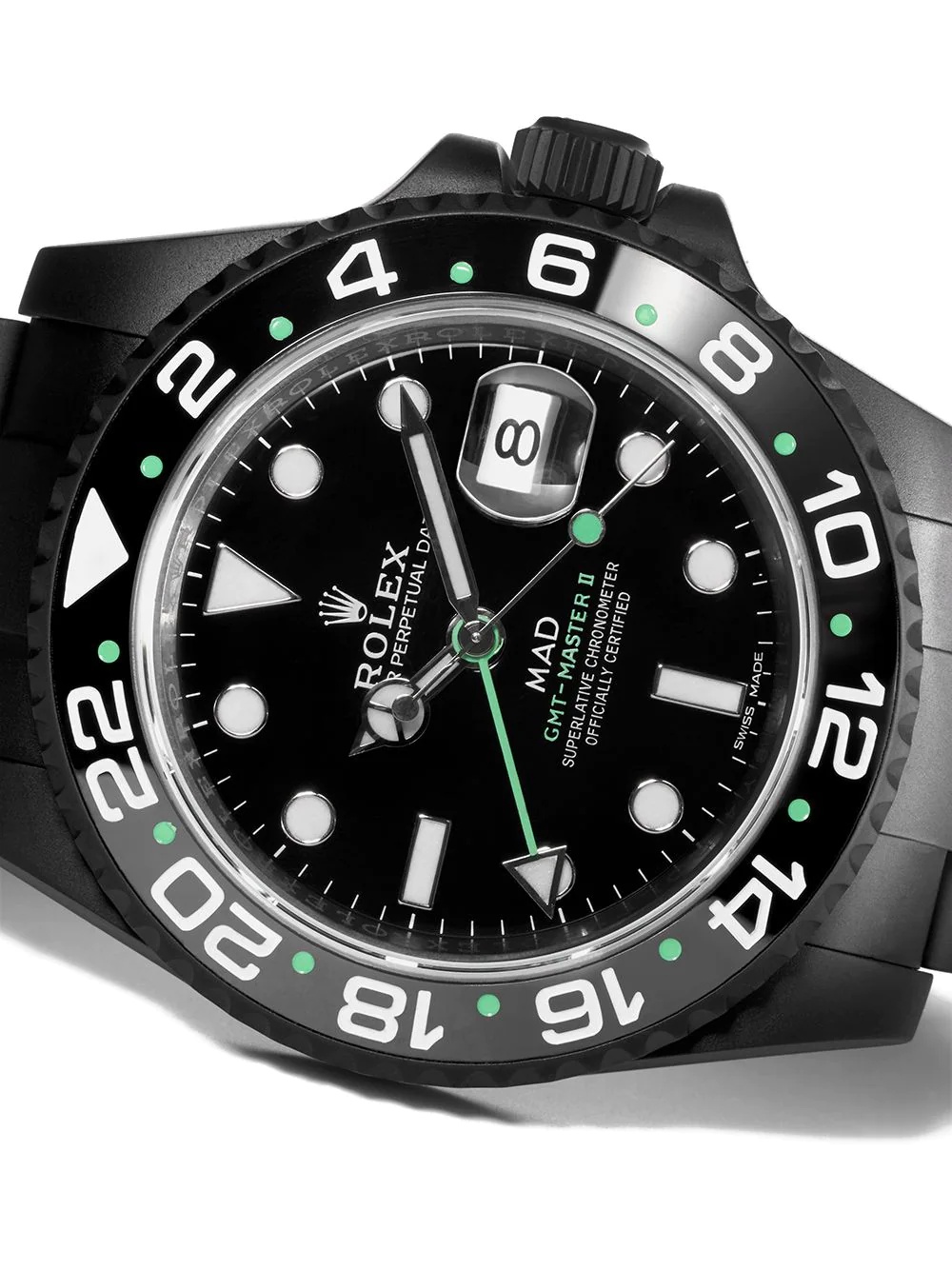 customised pre-owned Rolex GMT Master II 40mm - 2