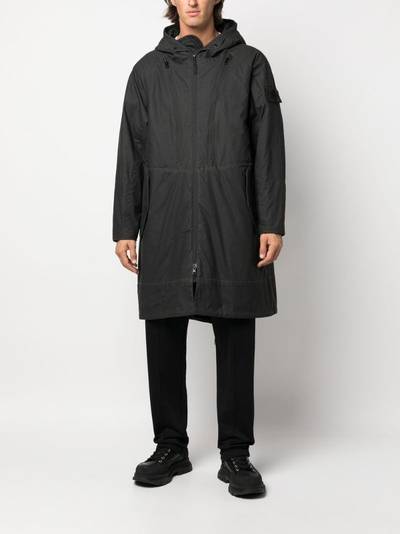 Stone Island Shadow Project zip-up hooded parka outlook