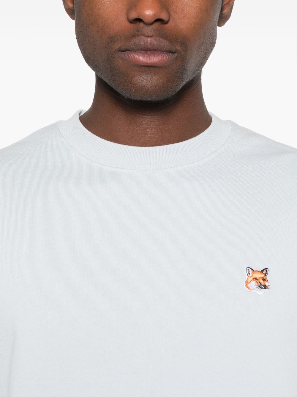 Fox Head-patch sweatshirt - 5