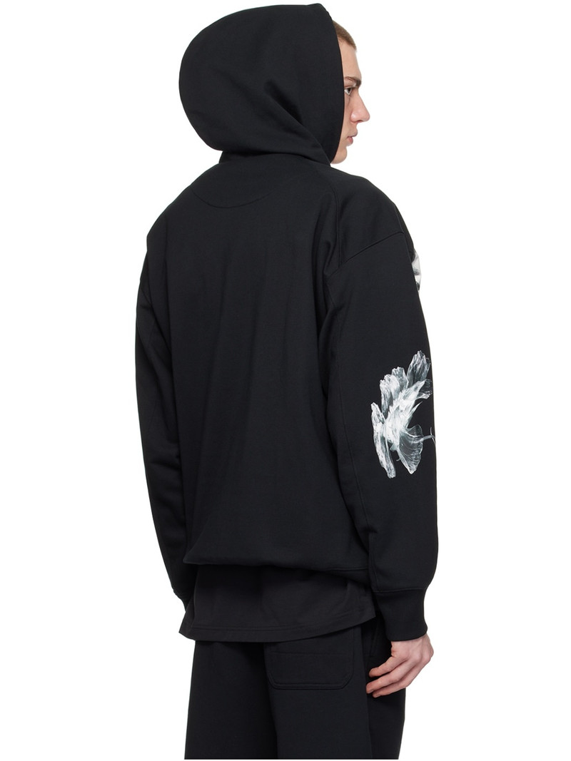Black Graphic Hoodie 3