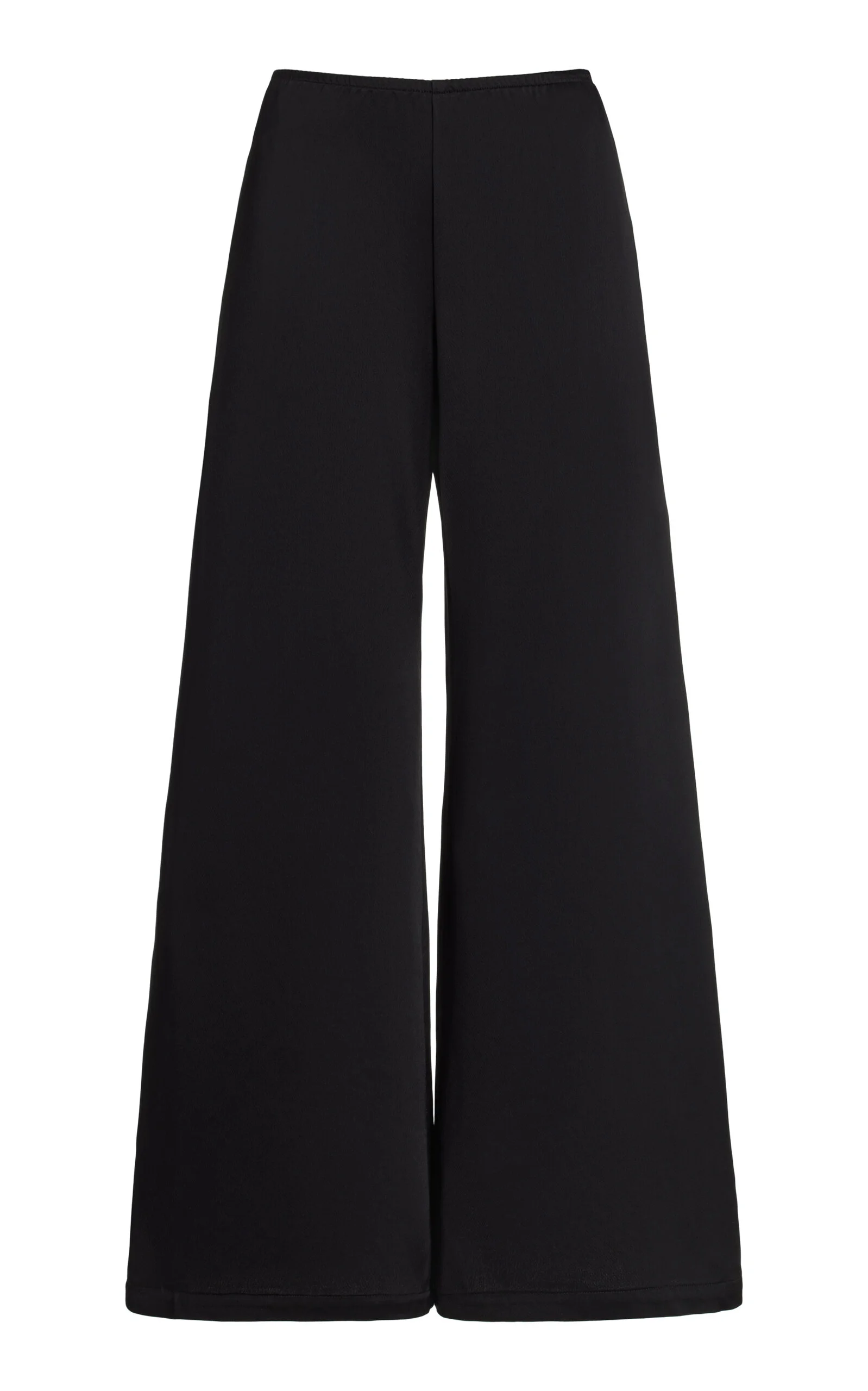 Barb Satin Wide-Leg Pants black - 1