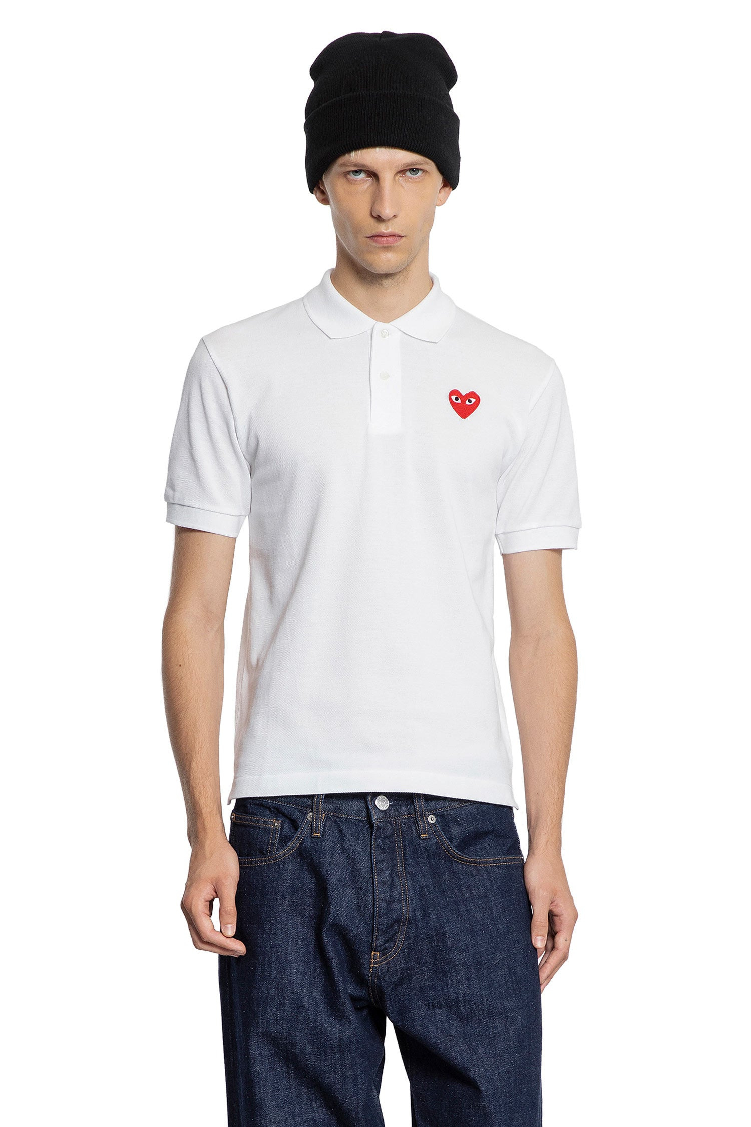Red-Heart-Cotton-Pique-Polo-Shirt - 5