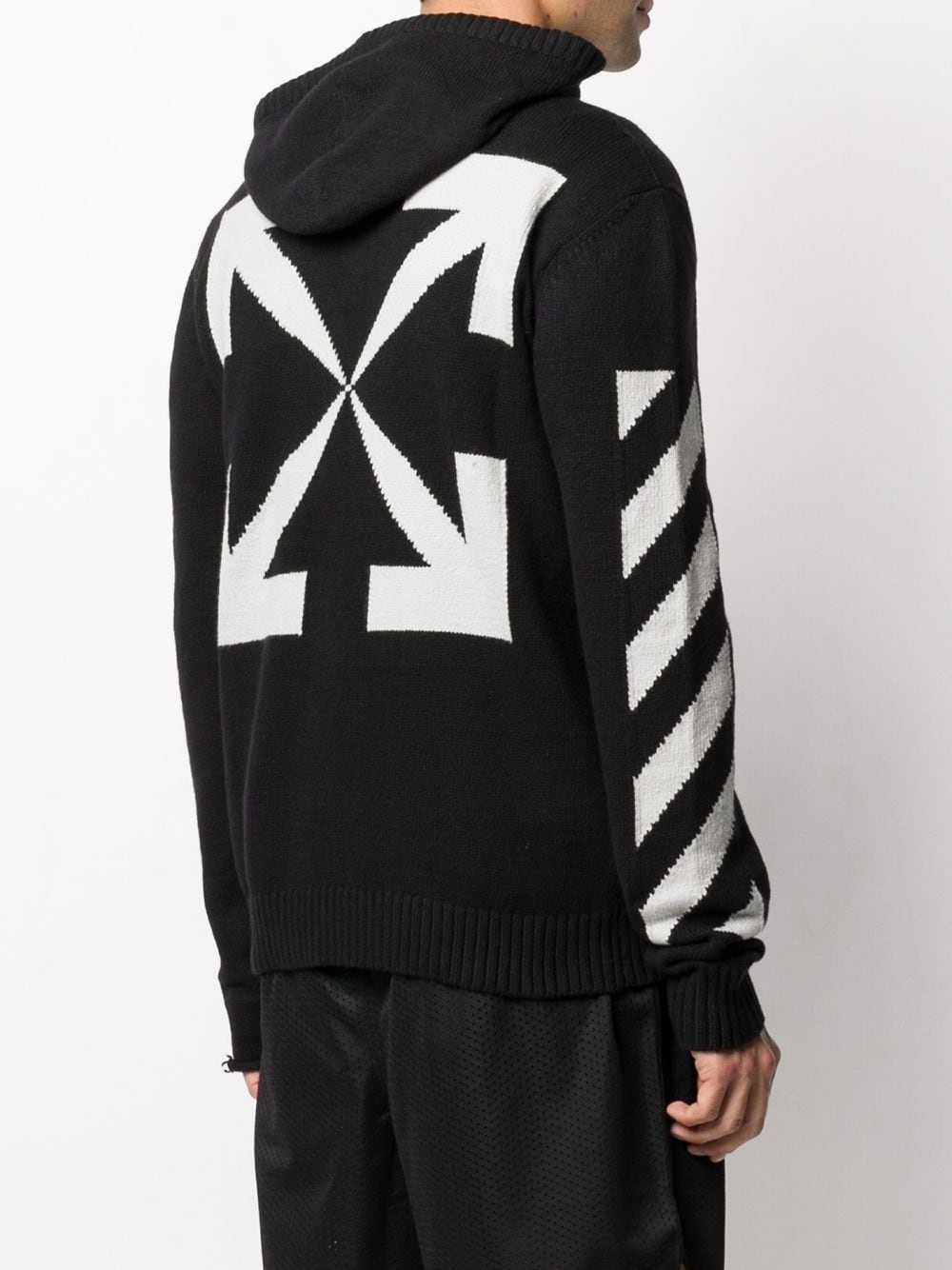 Arrows zipped cardigan - 4