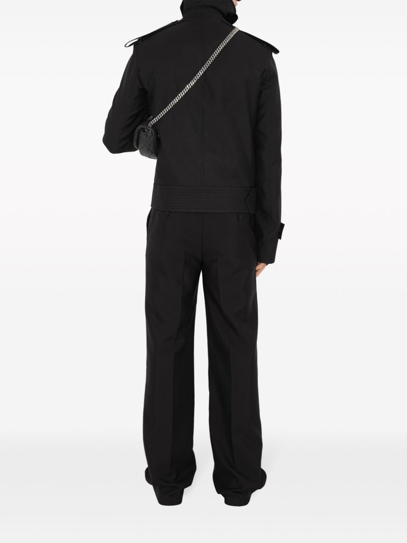 Burberry Wool and silk blend trousers outlook