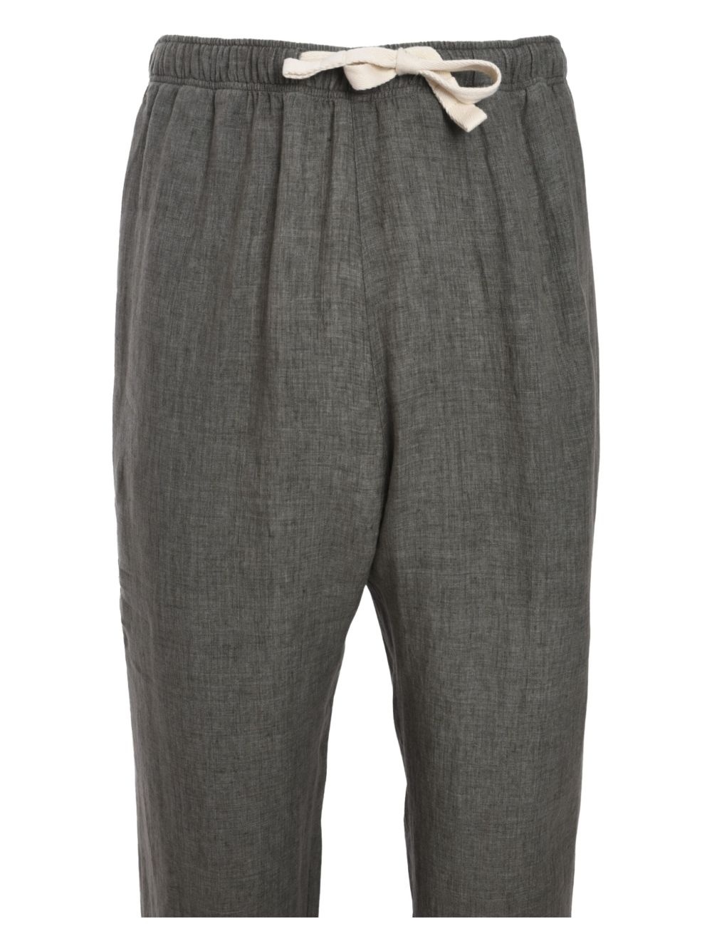 drawstring-waist trousers - 4