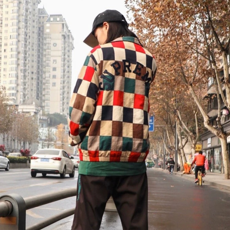 Supreme Patchwork Harrington Jacket 'Multicolor' SUP-SS19-073 - 3