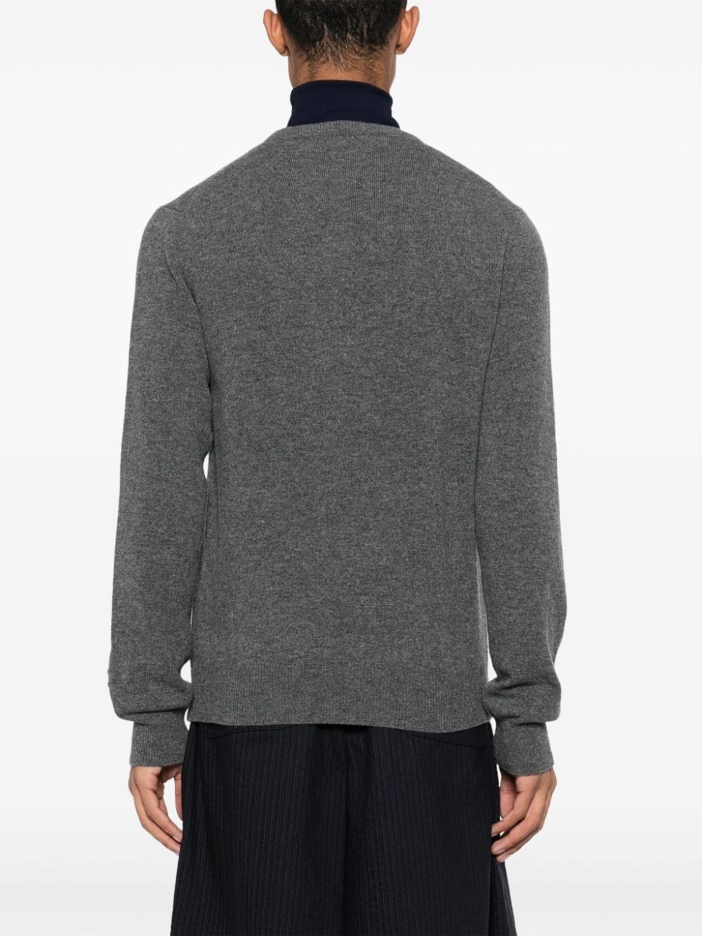 x the Artist Invader pixelated-appliqué jumper - 4