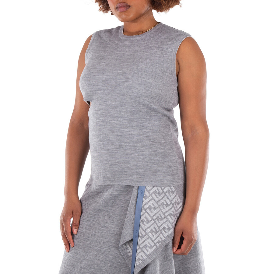 Fendi Reversible FF Print Sleeveless Top - 3