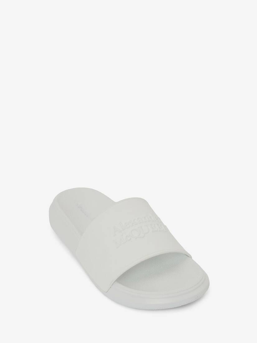 Pool Slide in White Mix - 2