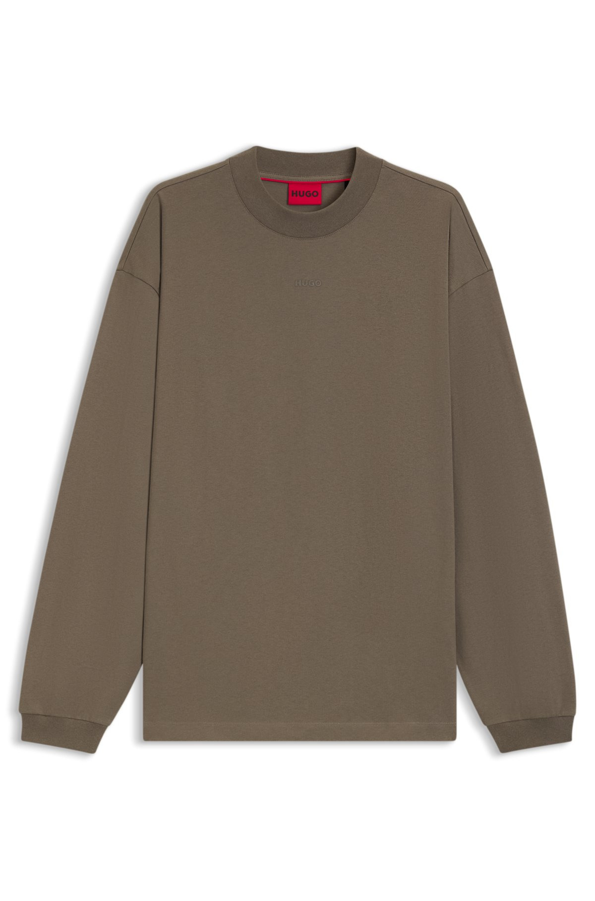 COTTON-JERSEY RELAXED-FIT T-SHIRT WITH LOGO PRINT - 1