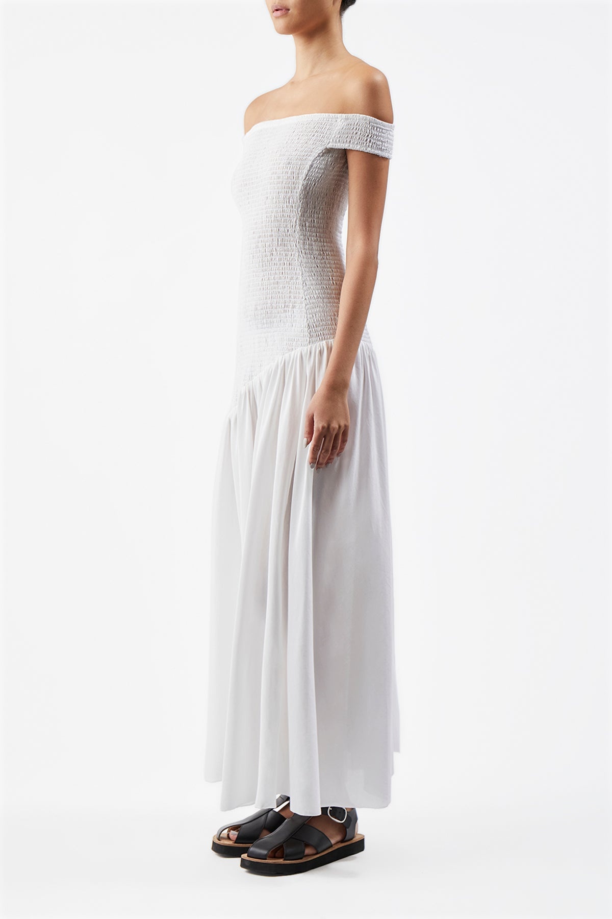 Veloso Dress in Silk Linen - 3