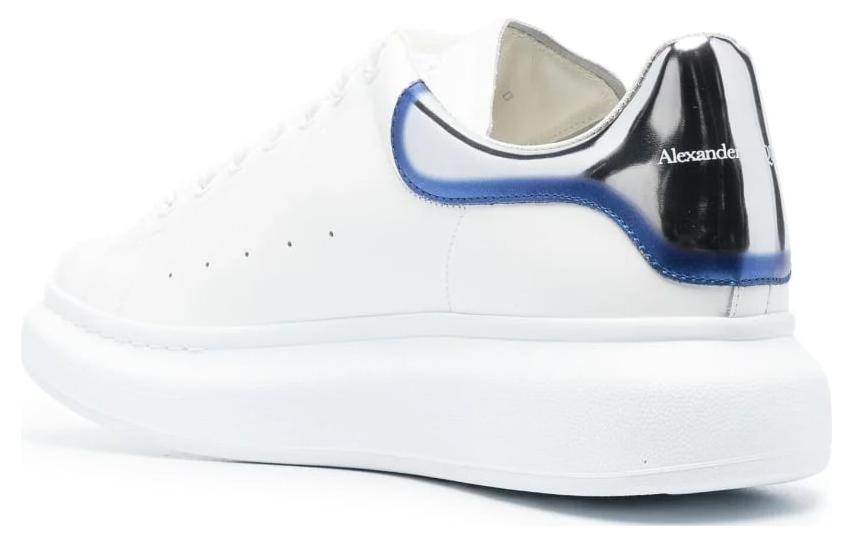 Alexander McQueen Oversized Sneakers 'White Black Blue' 750335WIDJN8711 - 4