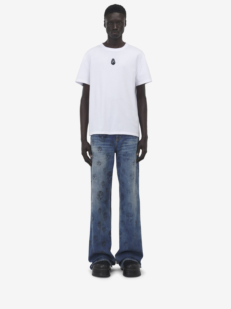 Alexander McQueen Skull Baggy Jeans outlook