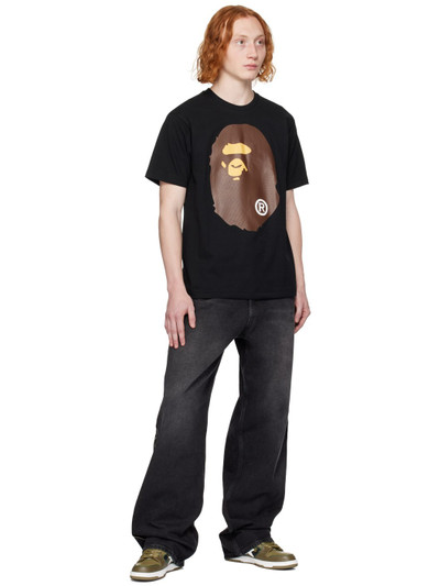 A BATHING APE® Black Big Ape Head T-Shirt outlook